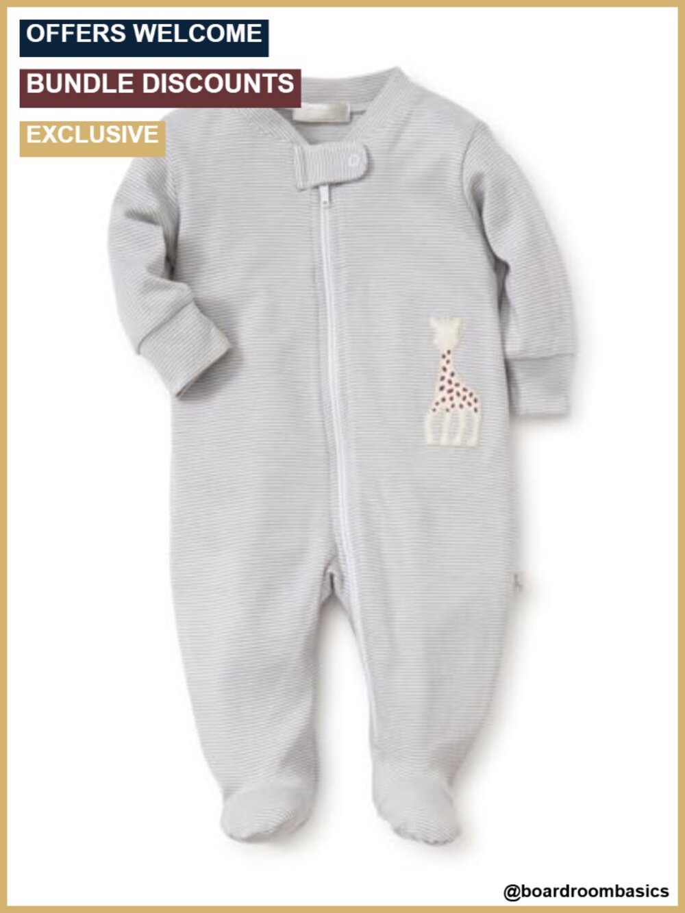 Baby Boys Girls Footie Pajamas 100% Peruvian Pima Cotton Zip Sleep